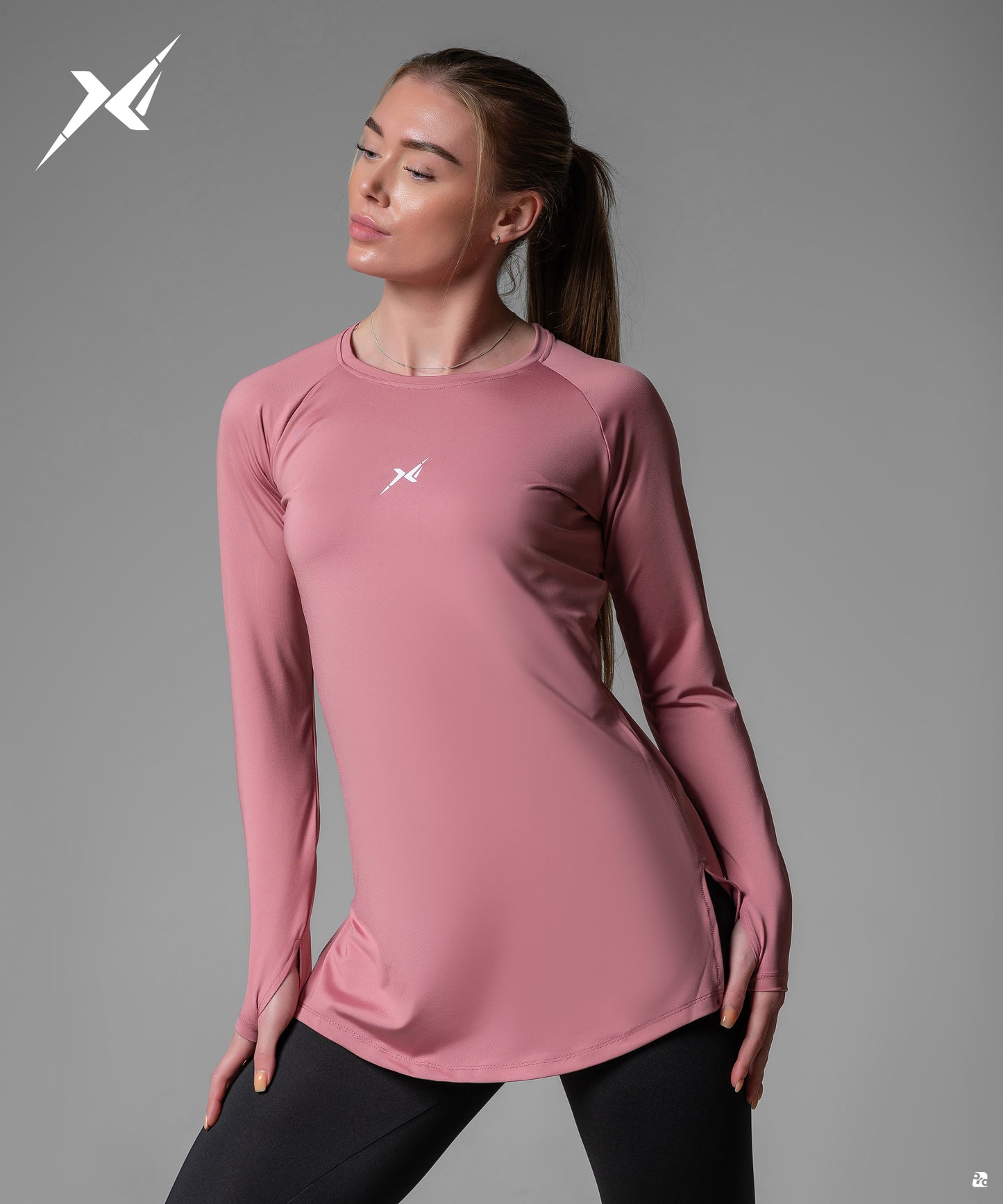 Pink long t-shirt