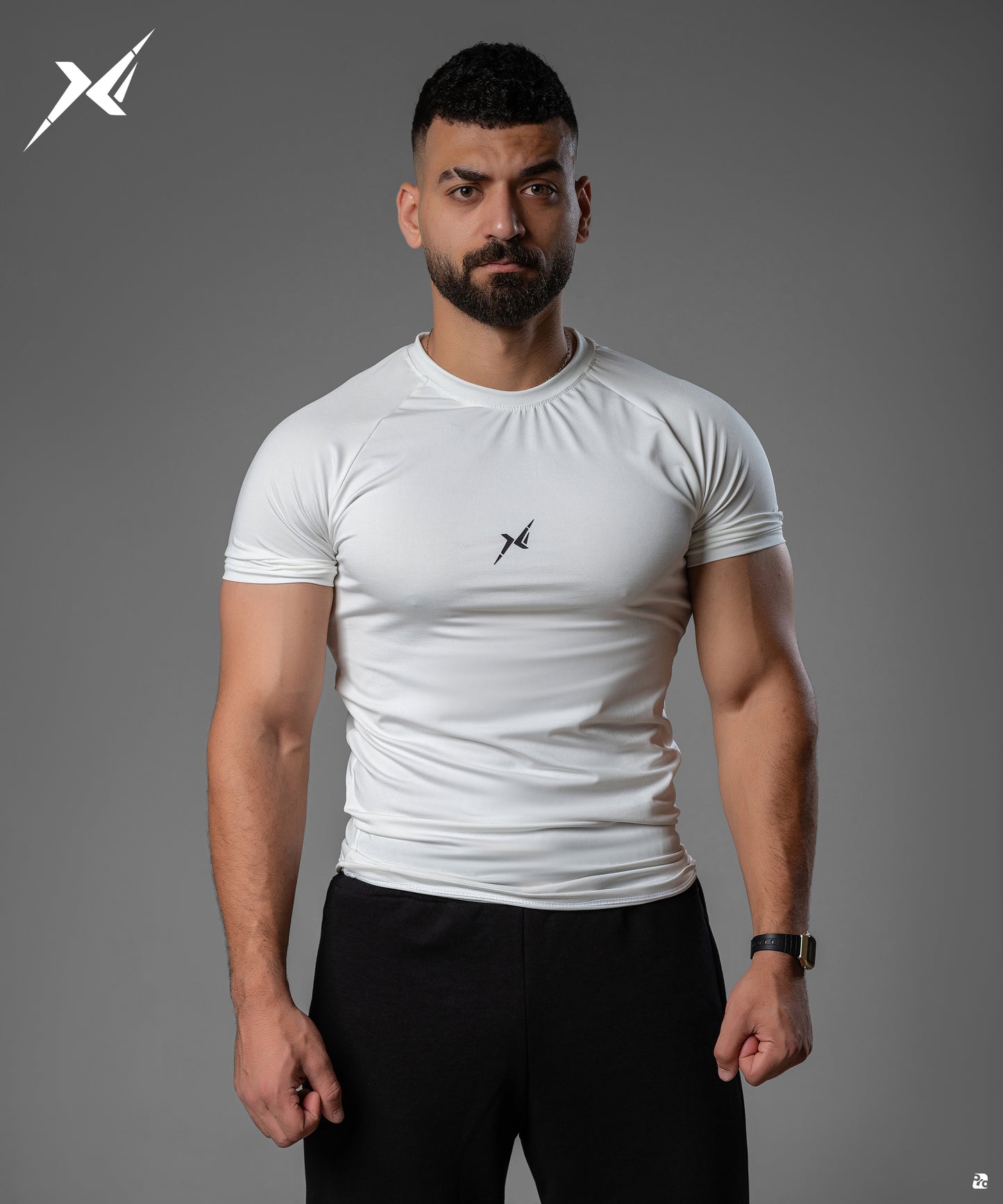 White Compression shirt