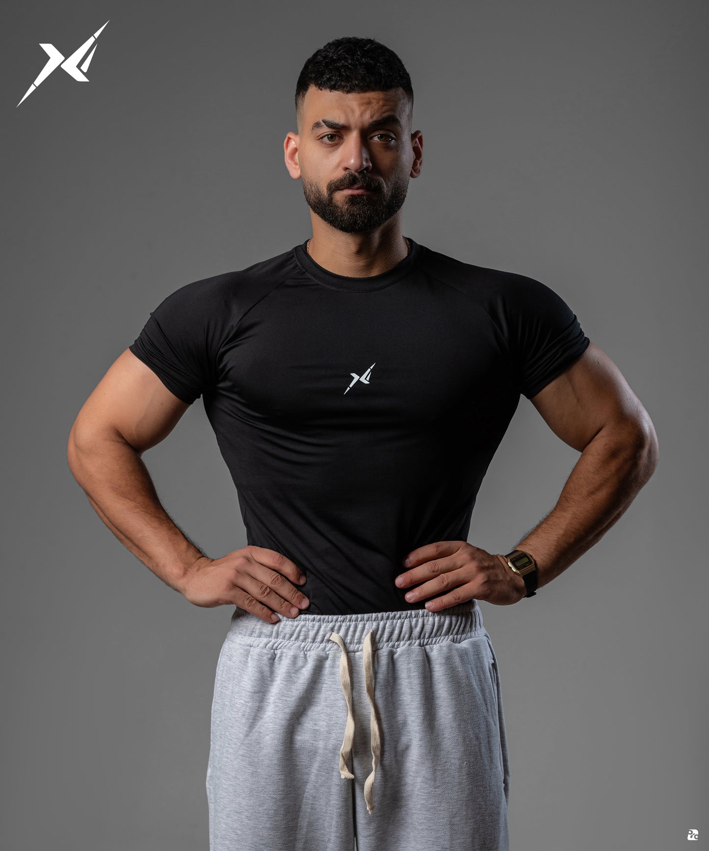 Black Compression shirt