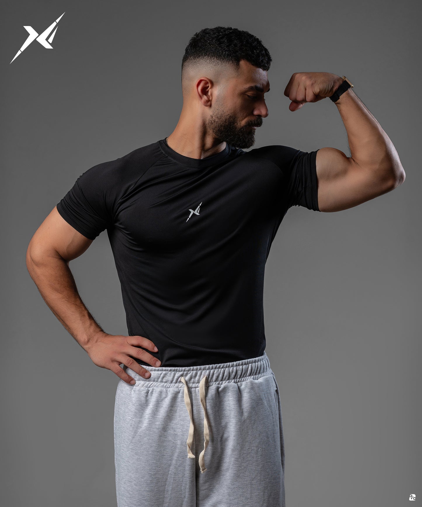 Black Compression shirt