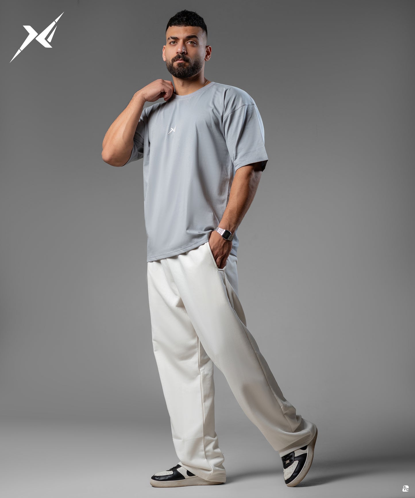 Oversized Tees Gray