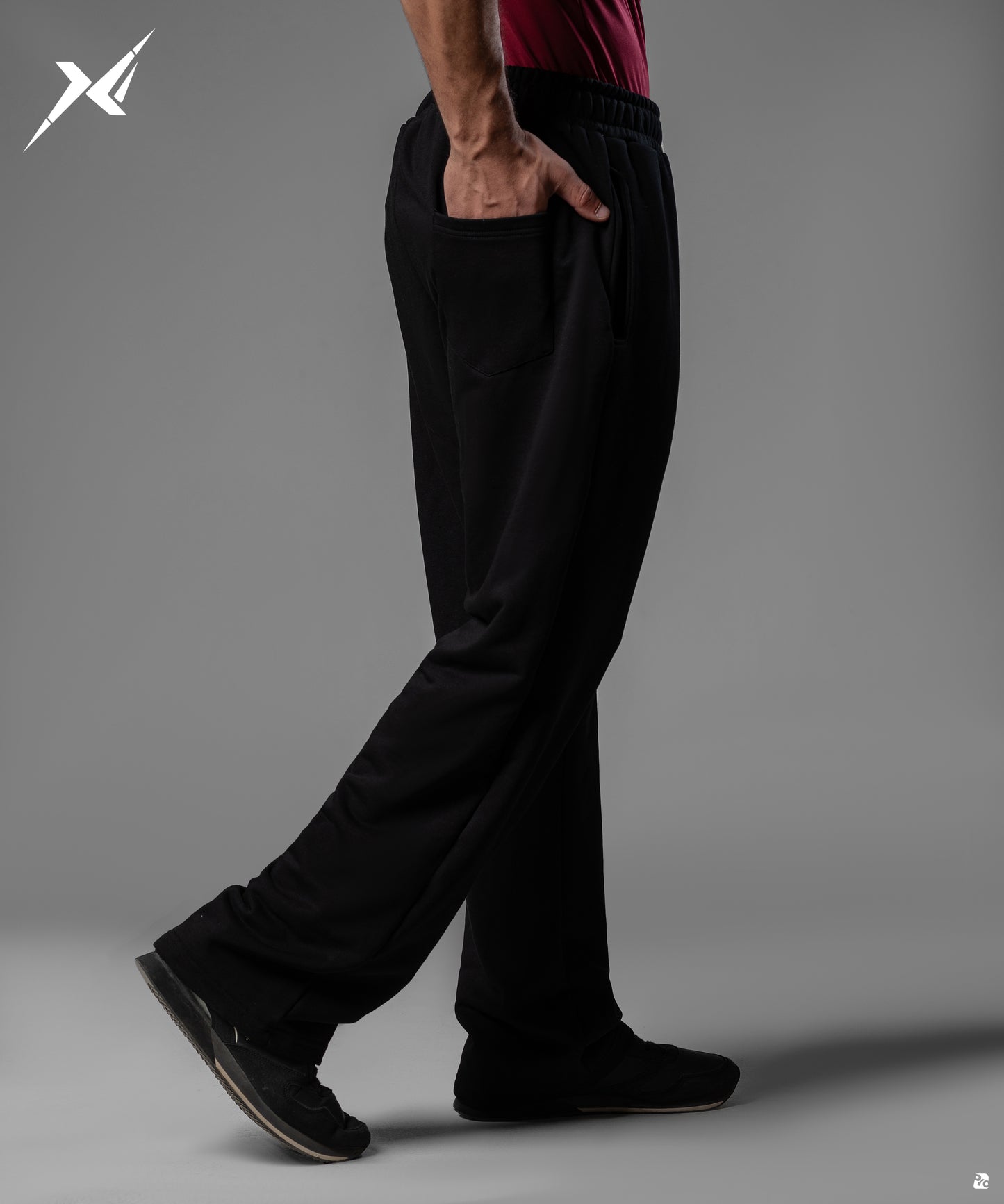 Black Wide leg
