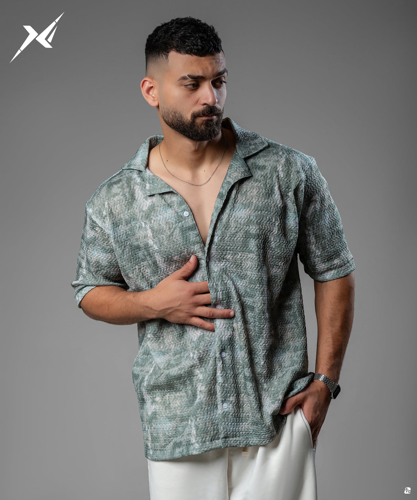 Green Summer shirt