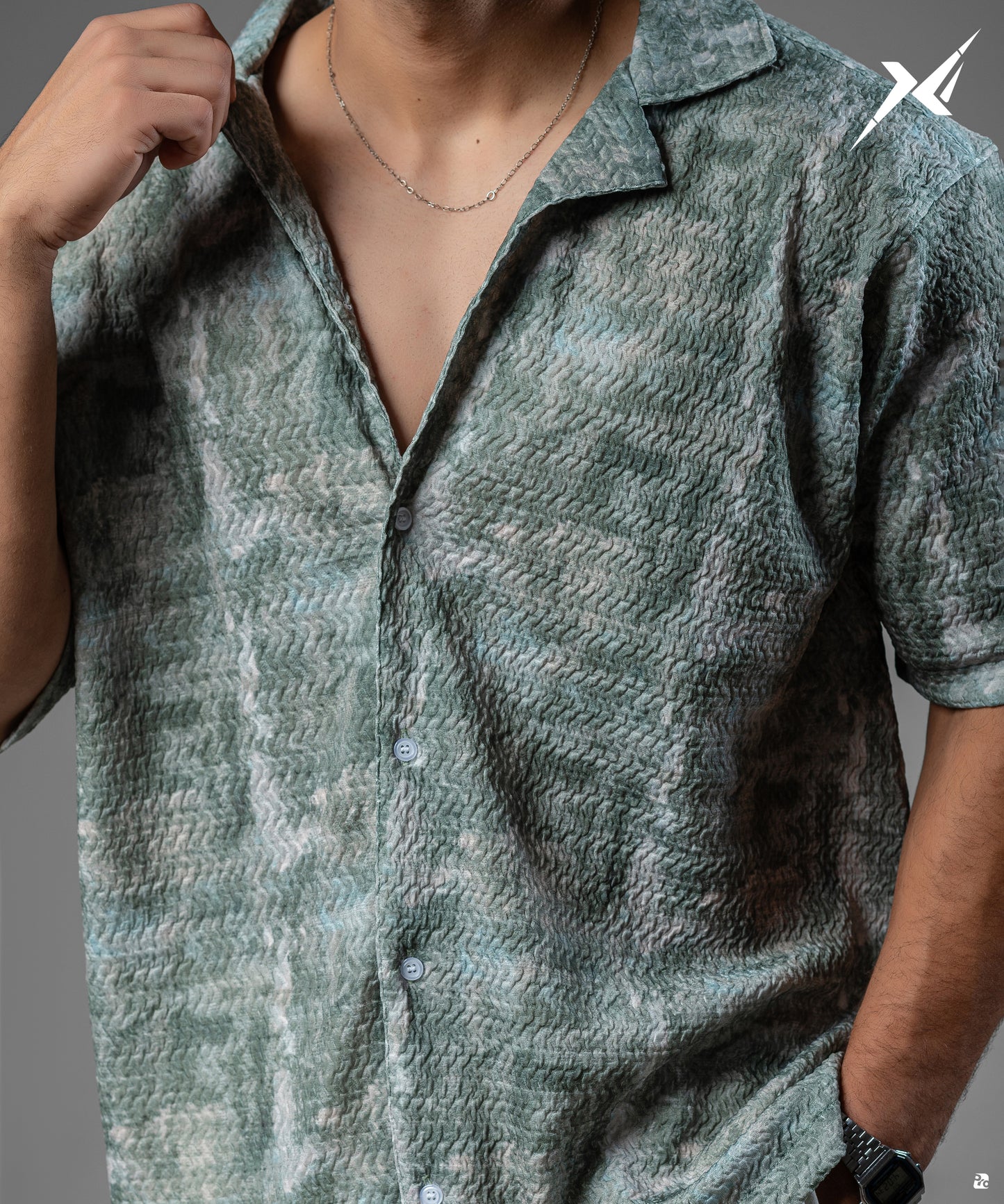 Green Summer shirt