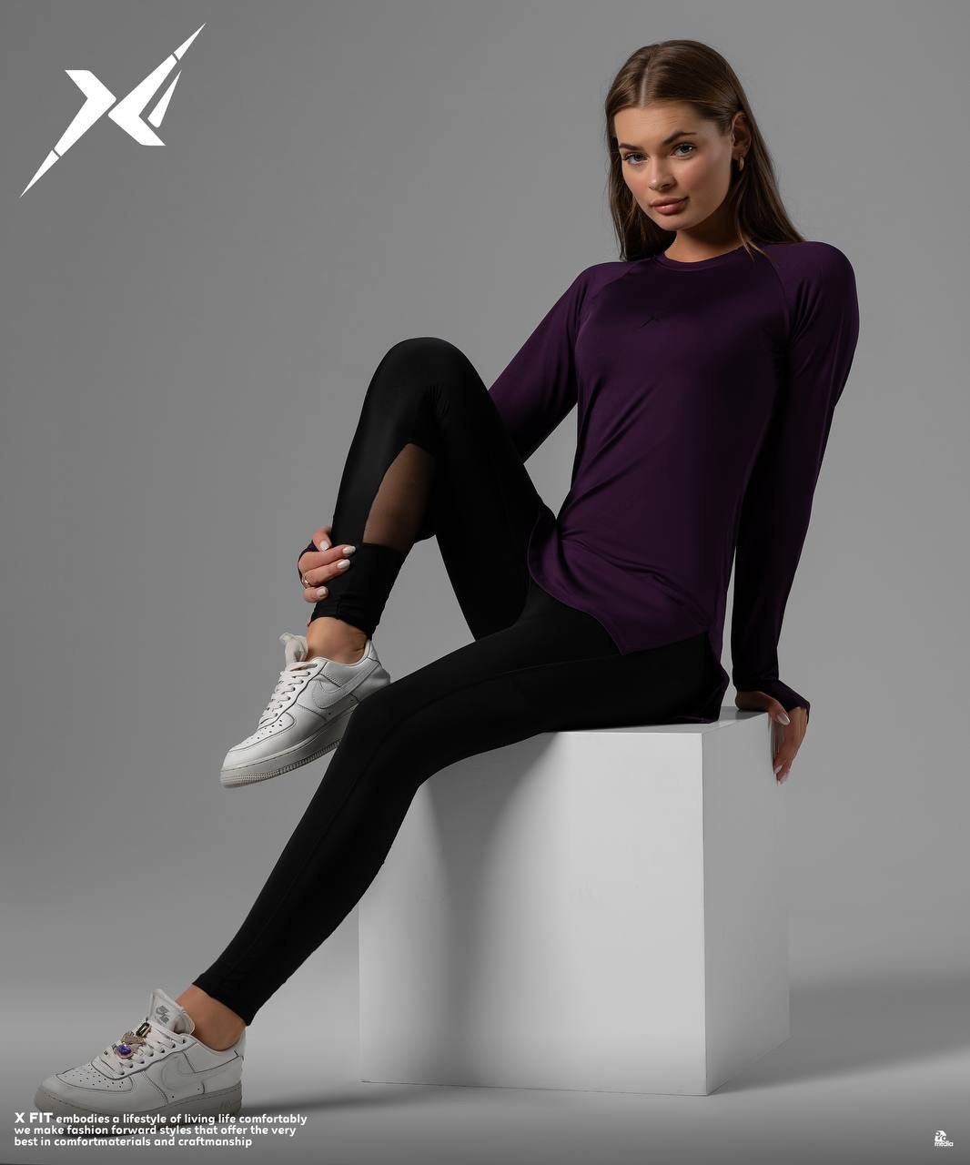 Maroon long t-shirt