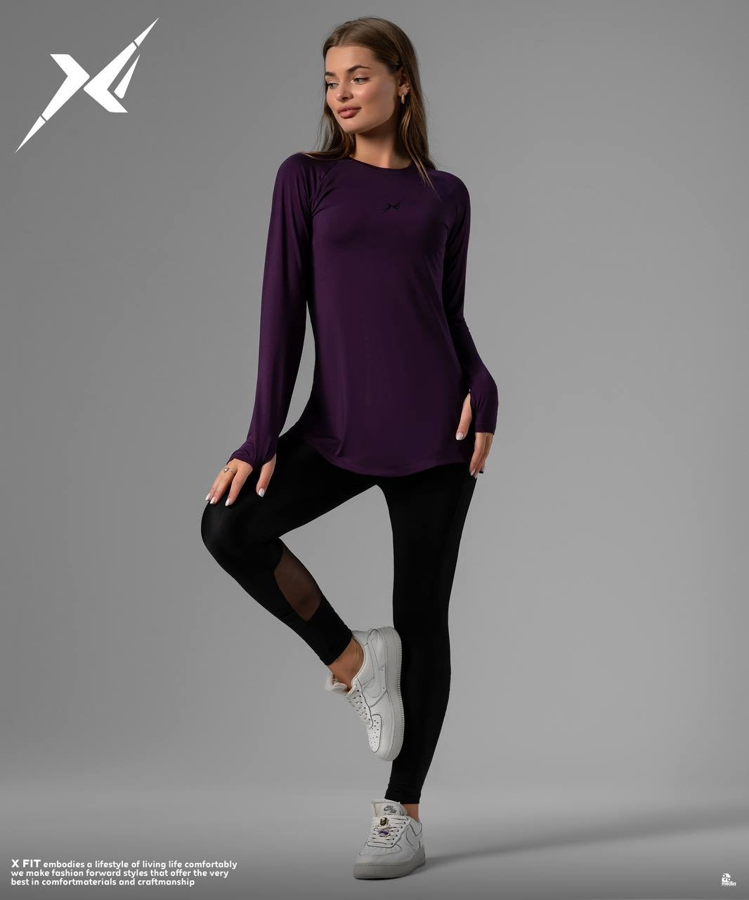 Maroon long t-shirt