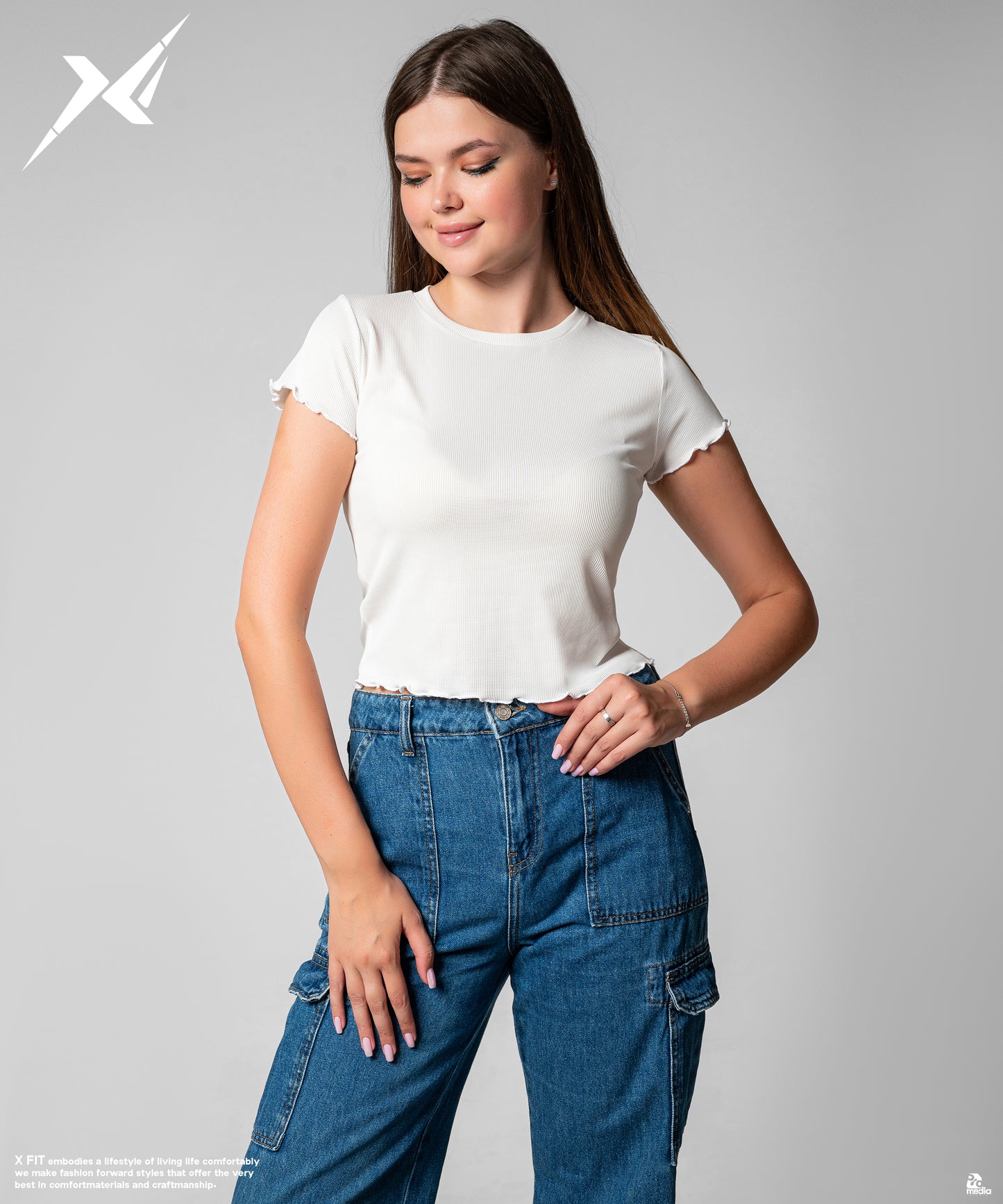 Half Undershirt White