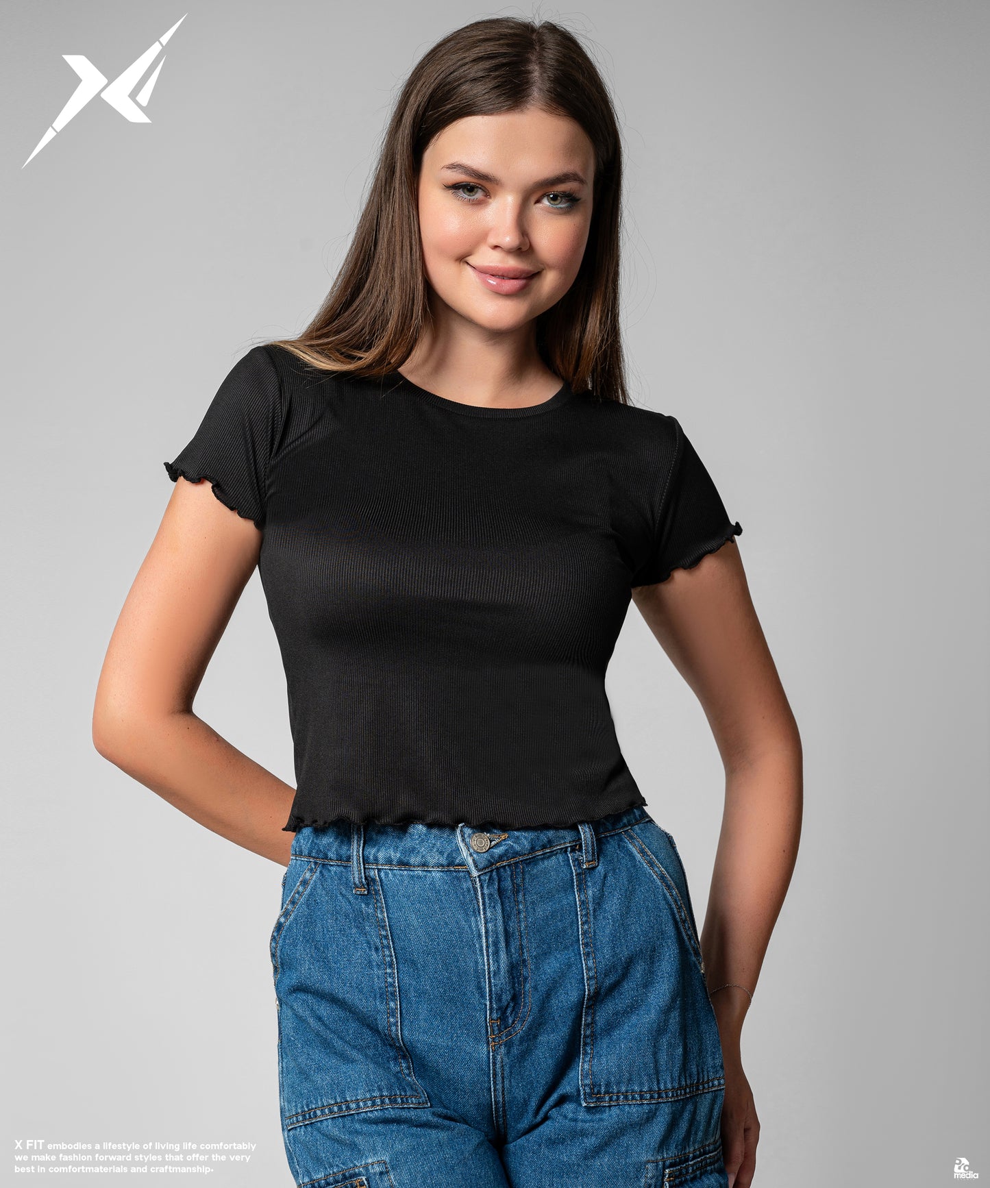 Half Undershirt Black