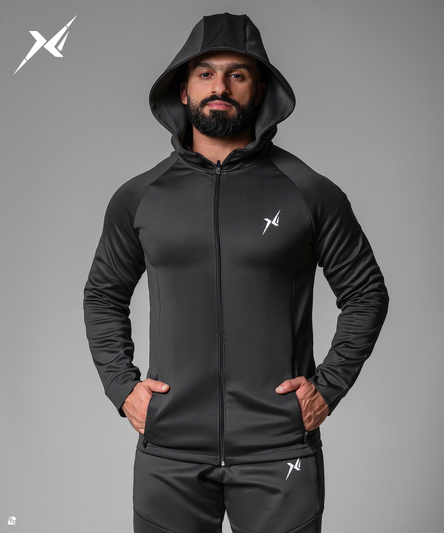 Dark Gray Active Jacket