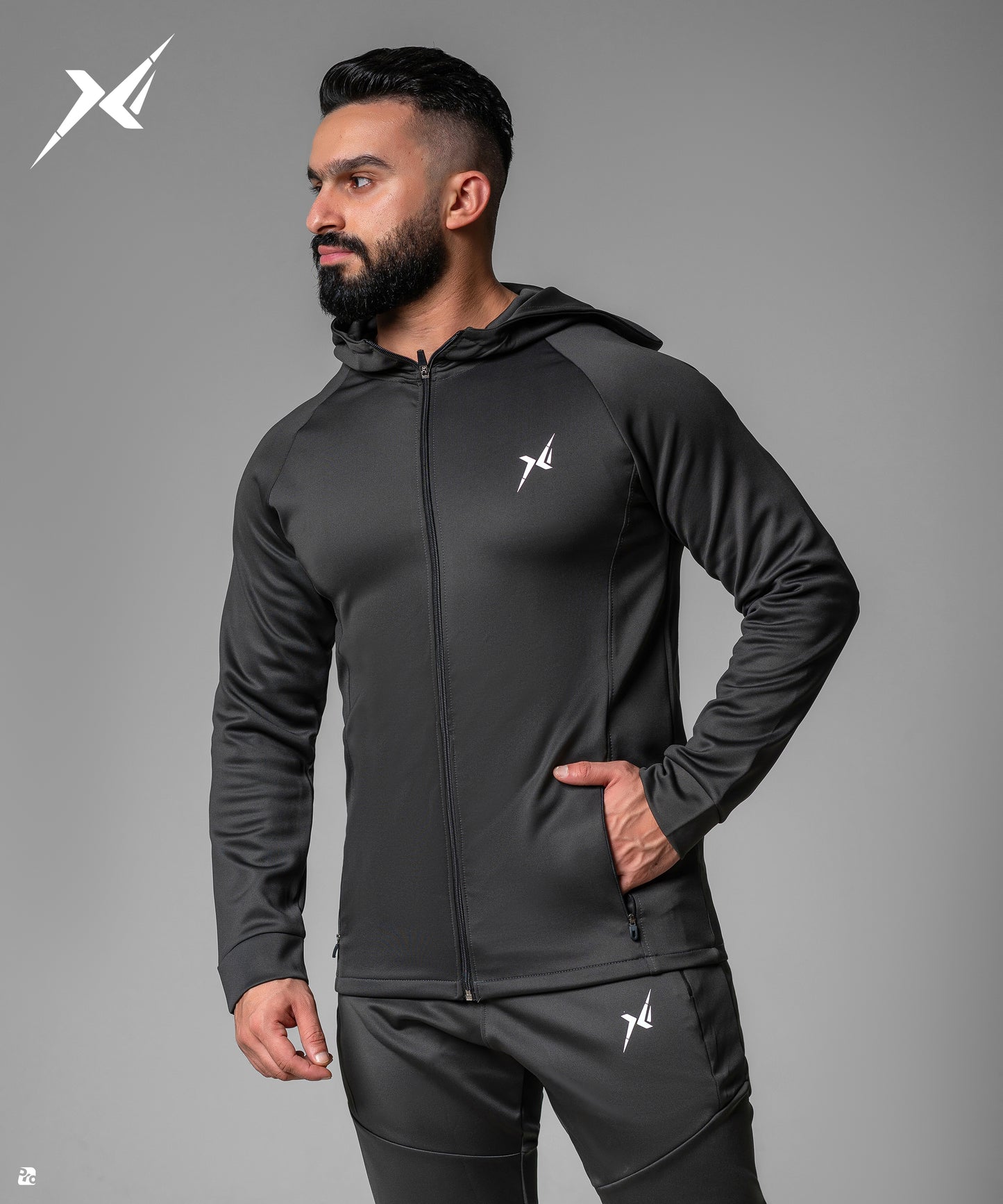 Dark Gray Active Jacket