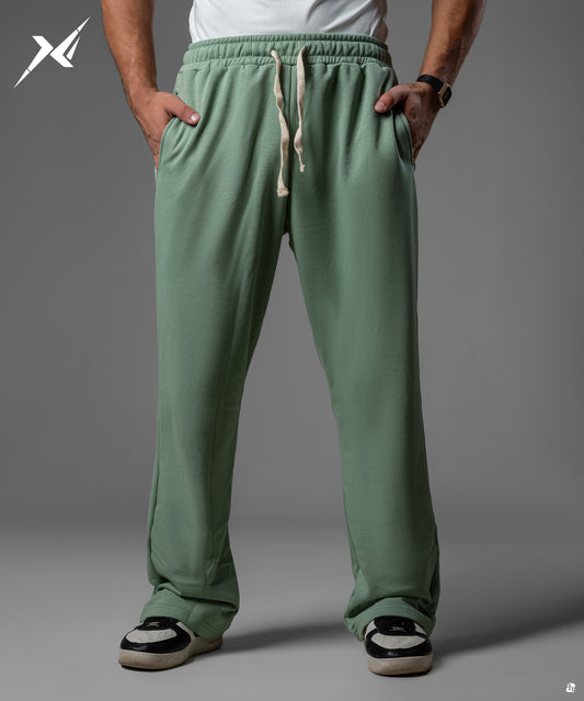 pale olive green Wide leg