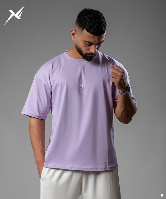 Oversized Tees light purple