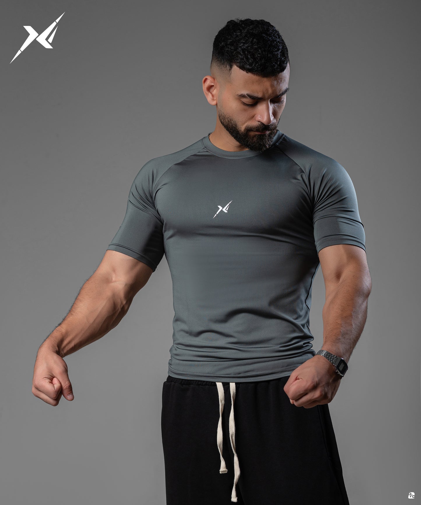 DarkGray Compression shirt