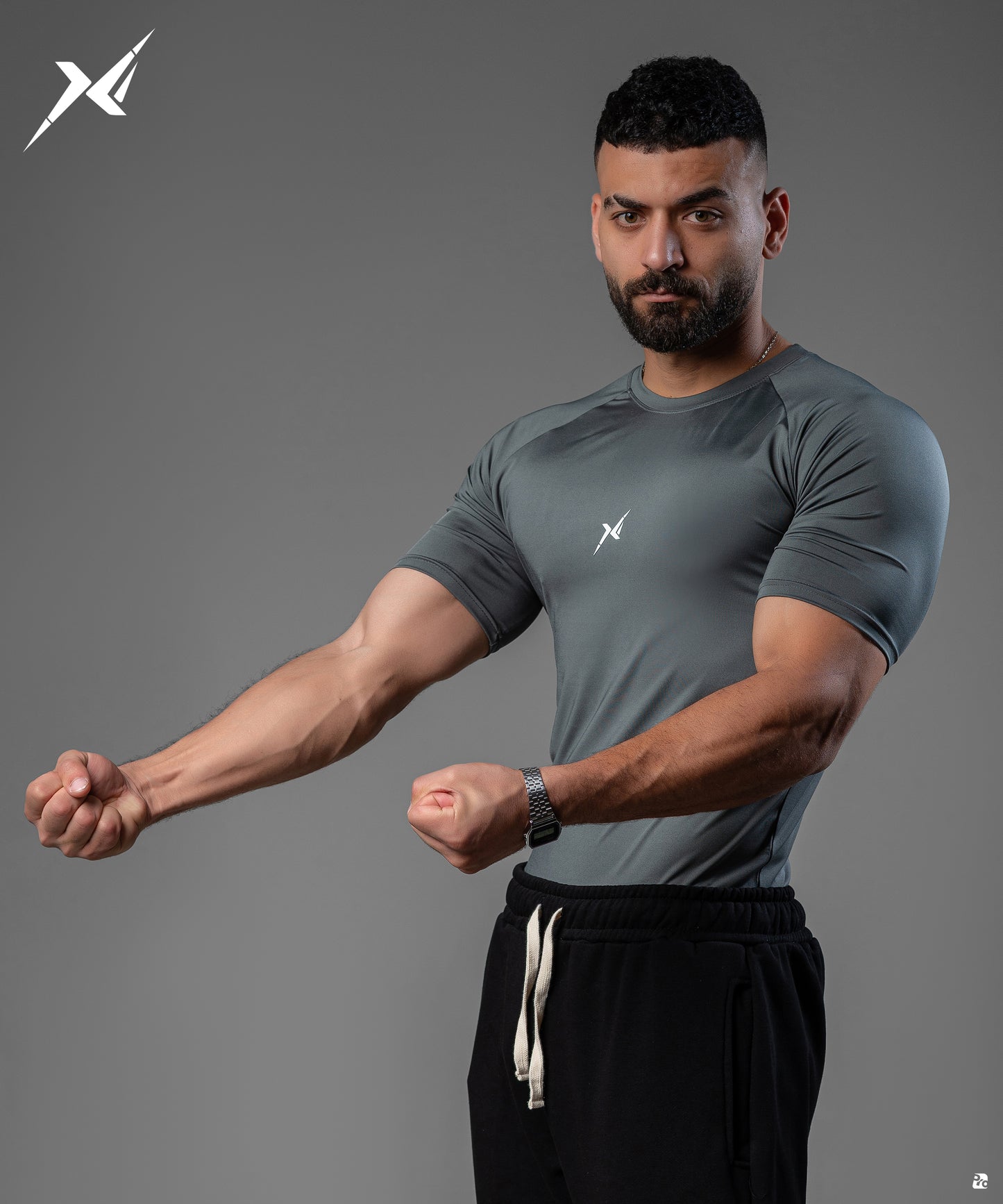DarkGray Compression shirt