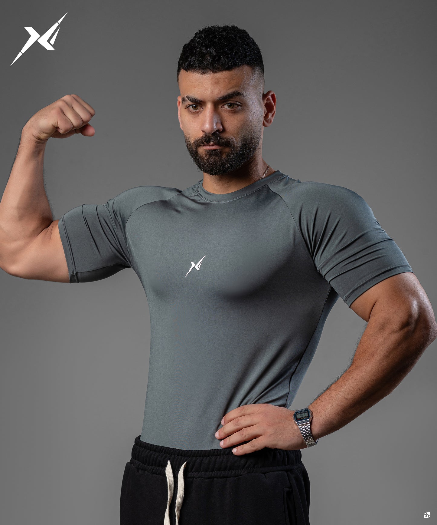 DarkGray Compression shirt