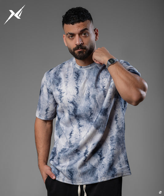 DarkBlue T-shirt print 777