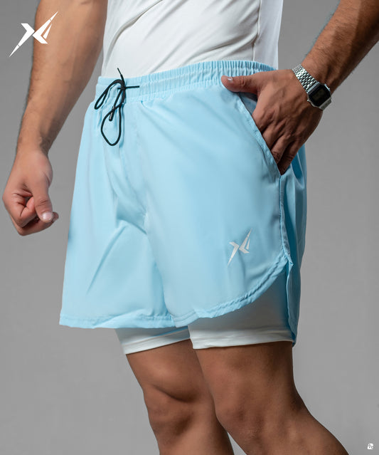 Shorts Blue&White